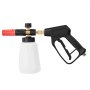 VEVOR Hogedrukpistool Schuimsproeier Max. druk 4000 PSI Max. waterstroom 3 GPM Max. temperatuur 60 Hogedrukspuitpistool M22-14/M22-15 + 3/8" snelkoppeling 0°, 15°, 25°, 40°, 65° Sproeiers