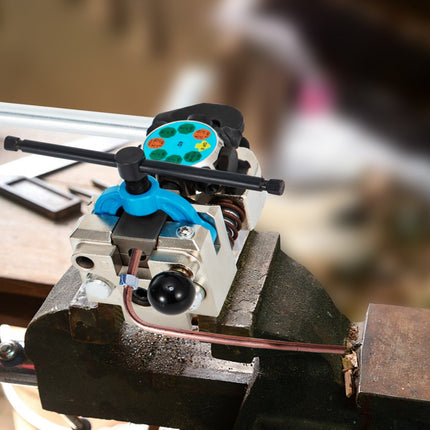 VEVOR remleiding felsgereedschap, 45 graden enkel-, dubbel- en bubbelfels voor buismaten van 3/16", 1/4", 5/16" en 3/8", geschikt voor zachtmetalen of koperen buizen