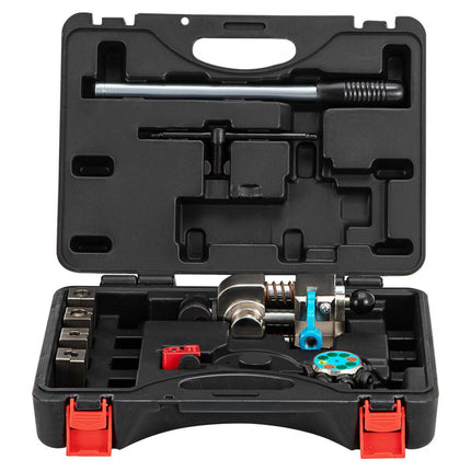 VEVOR remleiding felsgereedschap, 45 graden enkel-, dubbel- en bubbelfels voor buismaten van 3/16", 1/4", 5/16" en 3/8", geschikt voor zachtmetalen of koperen buizen
