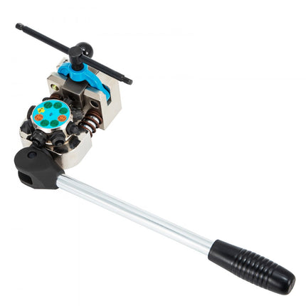 VEVOR remleiding felsgereedschap, 45 graden enkel-, dubbel- en bubbelfels voor buismaten van 3/16", 1/4", 5/16" en 3/8", geschikt voor zachtmetalen of koperen buizen