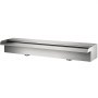 VEVOR Waterval Fountain 23,6 x 4,5 x 3,1 zwembadfonteinset Roestvrijstalen watervaltuin Binnenshuis Buiten Duurzaam