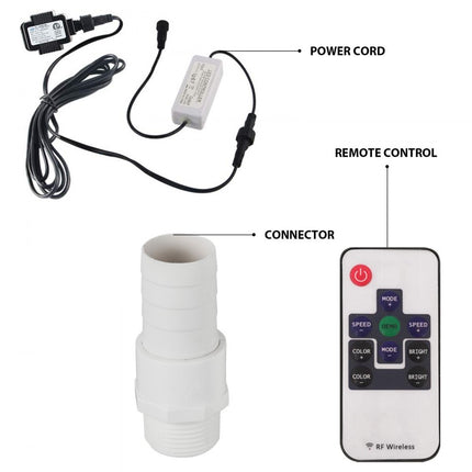 VEVOR Waterval Pool Fountain Stainless Unique High-quality Pool High Efficiency Promotion