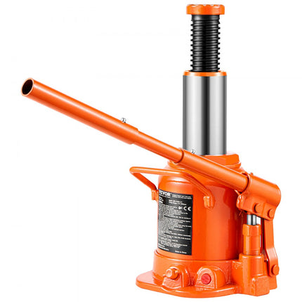 VEVOR Hydraulische krik 20t Handmatige stempelkrik Workshop 17-32cm