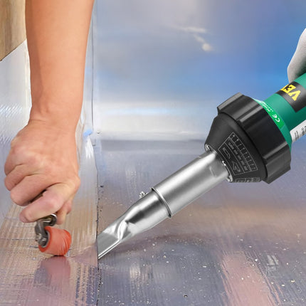 VEVOR kunststof lasapparaat 1600W heteluchtpistoolbrander & 5 accessoires