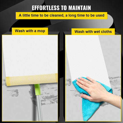 VEVOR PVC Vloeren 1,5 mm Dikte Tapijt Vloeren PVC 2 m x 7 m PVC Vloerbedekking Gemaakt van PVC-vinyl Perfect voor Gebruik in Reisgezelschappen Professionele Dansstudio's Thuisstudio's en Sportscholen