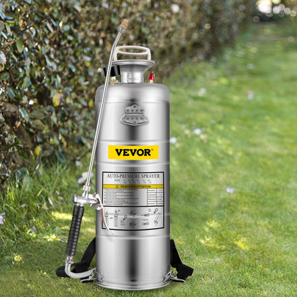 VEVOR Tuinsproeier Tuinvijververnevelaar 12L Ultrasone Nevelmachine Rvs nevelmachine geschikt voor huis tuin toeristenvoertuigen speciale voertuigen
