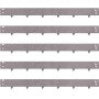 VEVOR Tuinrand Bruine Hek Gazonrand 7,6x99 cm Metalen Gazonrand Gemaakt van Gepoedercoat Gegalvaniseerd Staal met Buigbare Randen en Tipontwerp Ideaal voor Tuinen Paden Gazons en Binnenplaatsen enz