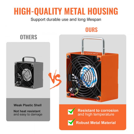 VEVOR soldeerrookabsorber 38W soldeerdampafzuigventilator 86,63m³/h rookpreventieabsorber 2700rpm verwijderaarafzuiging rookbeschermingsabsorber DIY-werkventilator voor soldeerstation