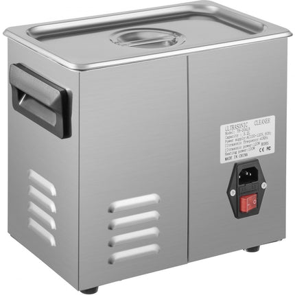 VEVOR Ultrasoon Reiniger Digitale Ultrasone Reiniger Roestvrij Staal Ultrasone Reinigingsmachine 3L