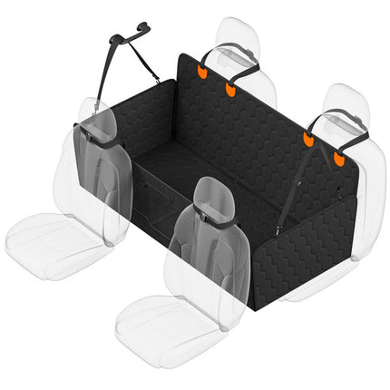 VEVOR hondendeken autostoelhoes hondenachterbank beschermdeken 137x65cm