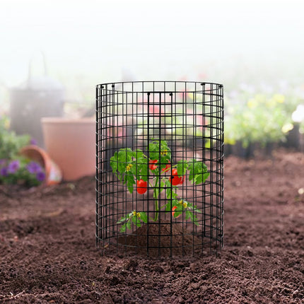 VEVOR set van 6 plantbeschermingen tegen dieren φ 320x355mm metalen plantenkooi