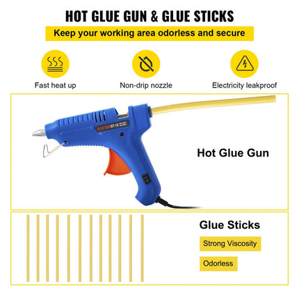 VEVOR Auto Dent Repair Tools Verfloze Uiydeuken 89 Stuks Dent Removal Kit van Aluminiumlegering Rubber en Kunststof voor Alle Soorten Auto's