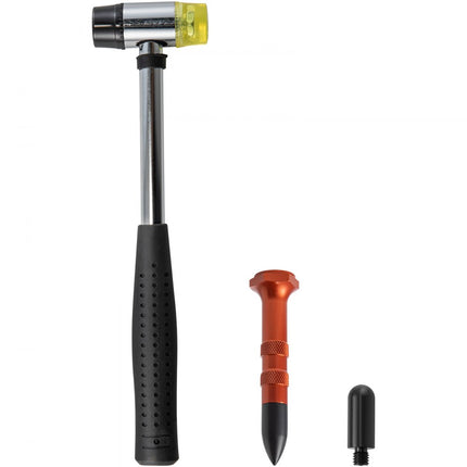 VEVOR Bar Dent Removal Kit, 20 stuks Verveloze Dent Repair Bars, RVS Dent Bars, Whale Tail Dent Repair Tools, Professioneel Hagel Dent Removal Tool