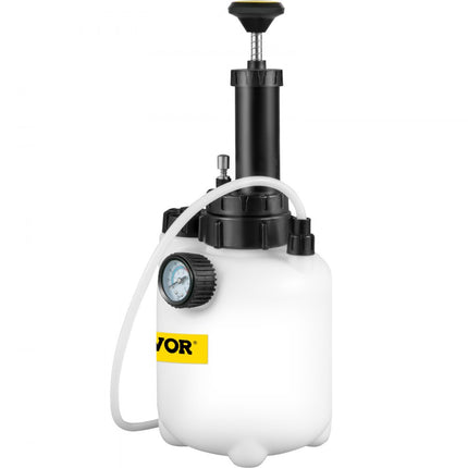 VEVOR remontluchter 3L remontluchter kunststof met 1L remontluchterfles en adapter Geschikt voor de meeste Europese automodellen Remvloeistof verversingsapparaat