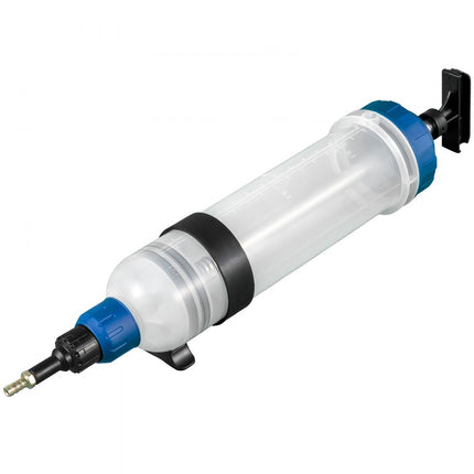VEVOR Handmatige Vloeistofafzuiging 1,5 L Pneumatische Olie Extractor 570 x 110 x 110 mm Gemaakt van ABS en PA met een Ergonomische Handgreep en Adapters voor het Vervangen van Olie in Veel Voertuigen