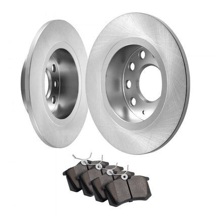 VEVOR remset achteras remschijven remblokken vervangingsset 253x51,3mm