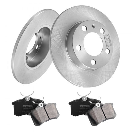 VEVOR remset achteras remschijven remblokken vervangingsset 232mm