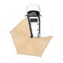 VEVOR voortent caravan 270°x2,5m zonnekap camper UV50+ UV bescherming luifel 280-G polyester stof luifel PU3000mm waterdicht incl. PVC tas Ideaal voor kamperen familiereünies