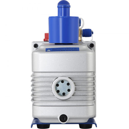 VEVOR Vacuümpomp Vacuumpomp Airco 10 Cfm Vacuümpomp Koeling 1HP Koelmiddel Vacuümpomp met 550ml Oliecapaciteit Olie Kijkvenster Geschikt