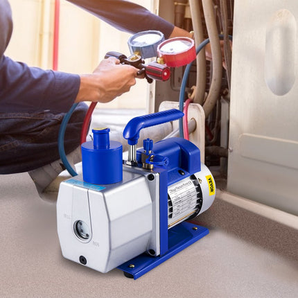 VEVOR Vacuümpomp Vacuumpomp Airco Vacuumpomp 6 Cfm Vacuümpomp Vacuümpomp Tweetraps airconditioning 1/2 Hp Hvac