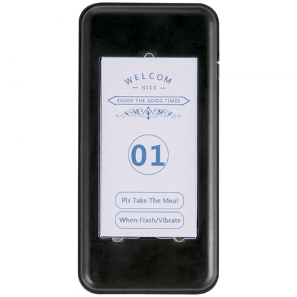 VEVOR Restaurant Pager System 20 Pagers Draadloos Oproepsysteem Touch Screen Klantoproepsysteem 300-500M Gastoproepsysteem Trillingen/Flits/Zoemer Pagers Receivers voor Restaurants/Foodtrucks/Kerken