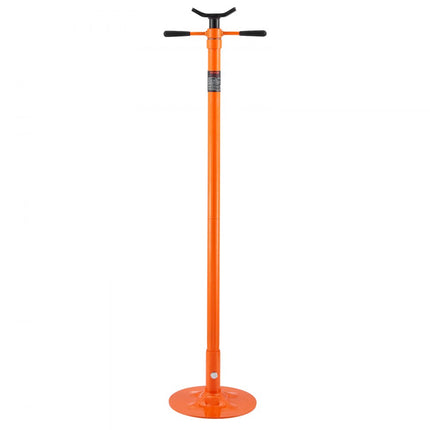 VEVOR onderbouwsteun, draagvermogen van 750 kg, hefhoogte van 134 cm tot 193 cm, op lager gemonteerde stangkrik met draaihandgreep, zelfborgende schroefdraadschroef, ondersteuning voor voertuigonderdelen