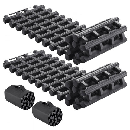 VEVOR Traction Boards TPR Modder Sneeuw Zand Opbergzakken 2 st.