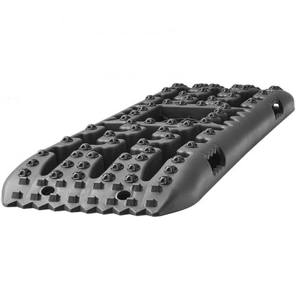 VEVOR 2 stuks tractieborden tractietape PP modder sneeuw zand lang zwart