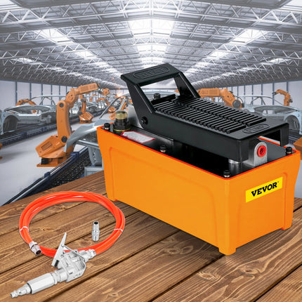 VEVOR pneumatische hydraulische pomp 700bar luchtvoetpomp met slang