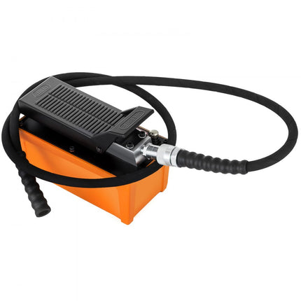 VEVOR pneumatische hydraulische pomp 700bar luchtvoetpomp met slang