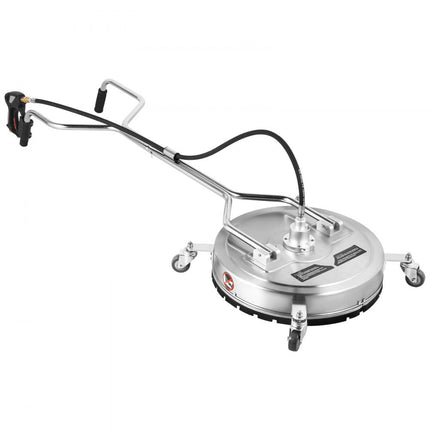 VEVOR Hogedrukreiniger Met zwenkwielen 20 duim, Krachtige Gebruiksvriendelijke Hogedrukreiniger 50,8 cm Max.4000 PSI, Flat Surface Cleaners Reinigen van horizontale oppervlakken, zoals dekken, enz.