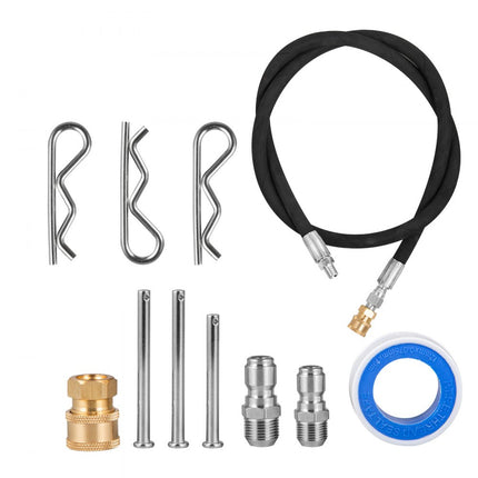 VEVOR Hogedrukreiniger Terrasreiniger Roterende Oppervlaktereiniger 4000PSI 53cm