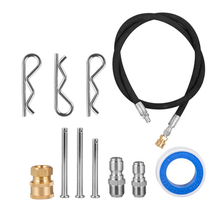 Vevor Oppervlaktereiniger Hogedrukreiniger Vlakke Oppervlaktereiniger 22 "4000psi Roterend 3/8 Qc