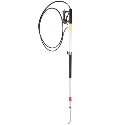 VEVOR Hogedrukreiniger Verlengstuk 1,5-6 m Werklengte Telescopische Lans 4000 PSI Uitschuifbare Hogedrukreiniger Staaf met 5 Verschillende Sproeikoppen Ideaal voor het Reinigen van de Oprit, Stoep enz