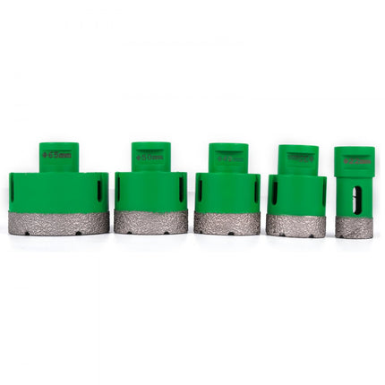 VEVOR Gatenzaagset 5PCS Diamant Gatzaag 22-65mm M14 & Zaagblad puntnauwkeurig Vacuümgesoldeerd professioneel