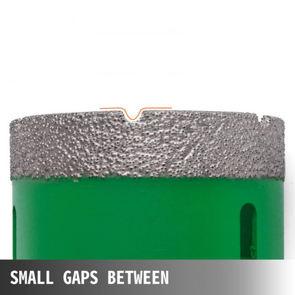 VEVOR Gatenzaagset 5PCS Diamant Gatzaag 22-65mm M14 & Zaagblad puntnauwkeurig Vacuümgesoldeerd professioneel