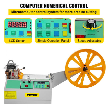 Automatische bandsnijmachine voor koude snijders 220V 300W Breedte: 95mm
