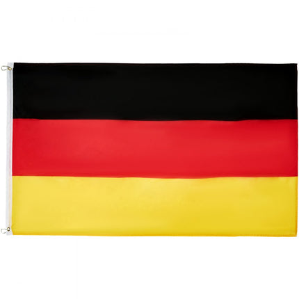VEVOR 6,09 m afneembare vlaggenmast vlaggenmast Duitsland vlag vlaggen zilver