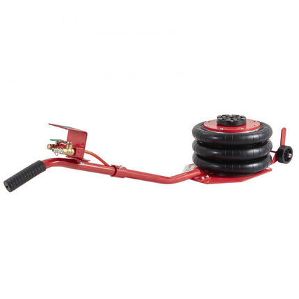 VEVOR Pneumatische Jack Triple Bag Air Jack 3T, Triple Bag Air Jack 140-450 mm Hefhoogte Bag Air Jack, 5 minuten Lift Air Jack Jack Arbeidsbesparend voor SUV, vrachtwagen, auto, enz.