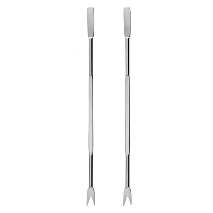 VEVOR stenen krabkraker met 2 zeevruchtenprikkers, aluminium en roestvrijstalen schelpdierprikker, zeevruchtengereedschapset voor kreeft en krabbenpoten