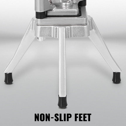 VEVOR Groentesnijder Set Fruitblokjessnijder 1/4" Handmatig keukengerei