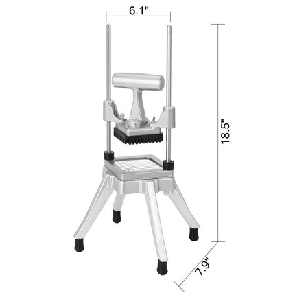 Groentesnijderset Fruitsnijder 1 cm Handmatig keukengereedschap