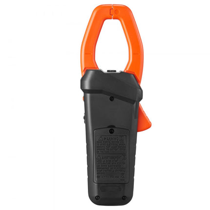 VEVOR Stroomtang 1000A True-RMS Stroomtang Multimeter 5999Counts Stroomtang Voor DC/AC Stroom DC/AC Spanning Frequentie Weerstand Diodetest Aan/Uit Schakelaar Capaciteit/Relatieve waarde