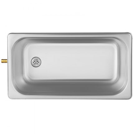 VEVOR 6L digitale ultrasone reiniger verwarming timer 400W sieradenbril