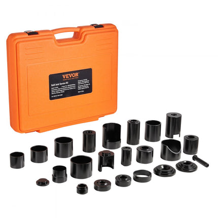 VEVOR 25 stuks Kogelgewricht Trekker Kogelgewricht Trekker Set 520 x 430 x 90 mm Universele Kogelgewricht Extractor Tool Set Koolstofstaal Auto