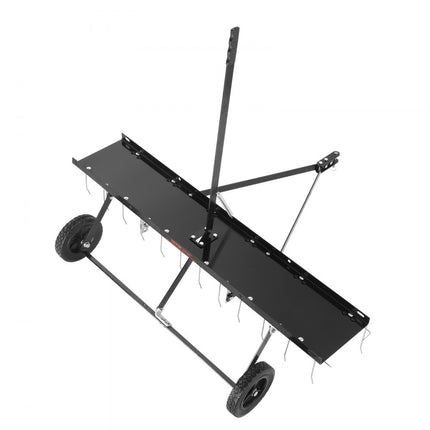 VEVOR verticuteermachine, gazoneg, mosverwijderaar, gazonbeluchter, 24 tanden, 121,9 cm