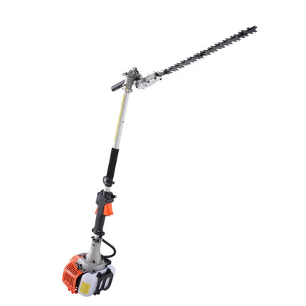 VEVOR 6-in-1 heggenschaar benzine heggenschaar 33CC heggenschaar met lange steel 0,8L