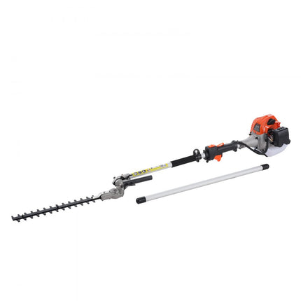 VEVOR 6-in-1 heggenschaar benzine heggenschaar 33CC heggenschaar met lange steel 0,8L