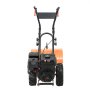 VEVOR tuinfrees 212CC waterverplaatsing motorschoffel op gas 490mm teeltbreedte motorfrees 100mm teeltdiepte grondschoffel 65Mn teeltmesfrees 1680x500x1000mm cultivator