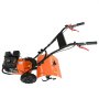 VEVOR tuinfrees 212CC waterverplaatsing motorschoffel op gas 490mm teeltbreedte motorfrees 100mm teeltdiepte grondschoffel 65Mn teeltmesfrees 1680x500x1000mm cultivator